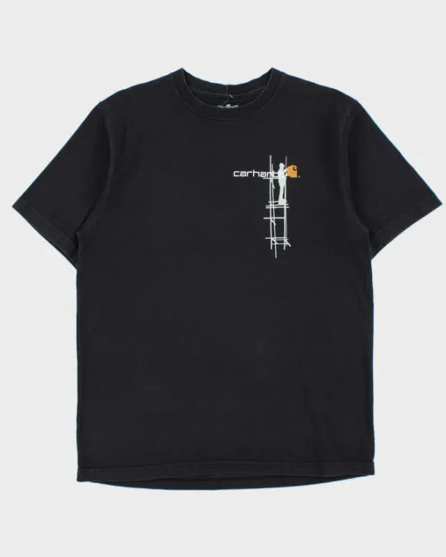 Vintage Y2K '09 Carhartt K258 Heavyweight Scaffold Workman Crewneck T-Shirt - M made by Carhartt
