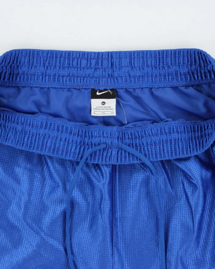 Vintage Nike Heavyweight Embroidered Satin Baggy Fit Wide Leg Shorts - XL sold by Rokit product image thumbnail 5