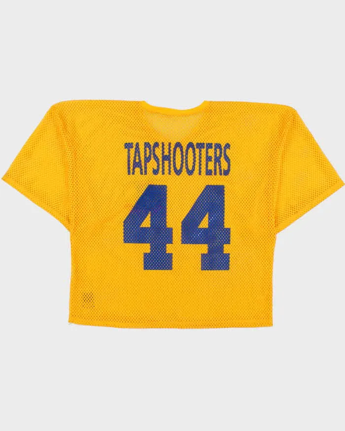 Vintage 1980s Macgregor Sand-Knit Tapshooters #44 Mesh Made In USA Short Sleeve Boxy Jersey - XL sold by Rokit product image thumbnail 2