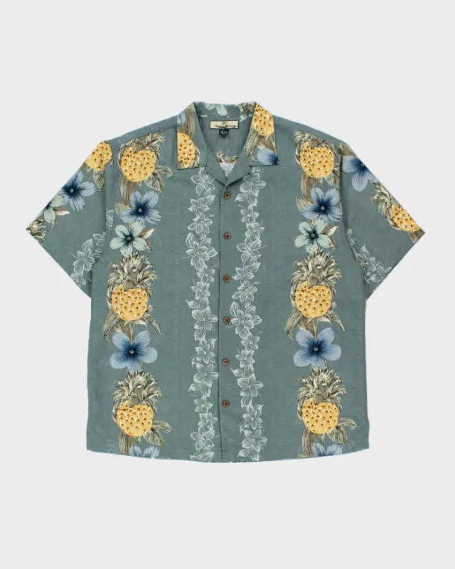 Vintage Tommy Bahama Hawaiian Silk Shirt - L made by Tommy Bahama