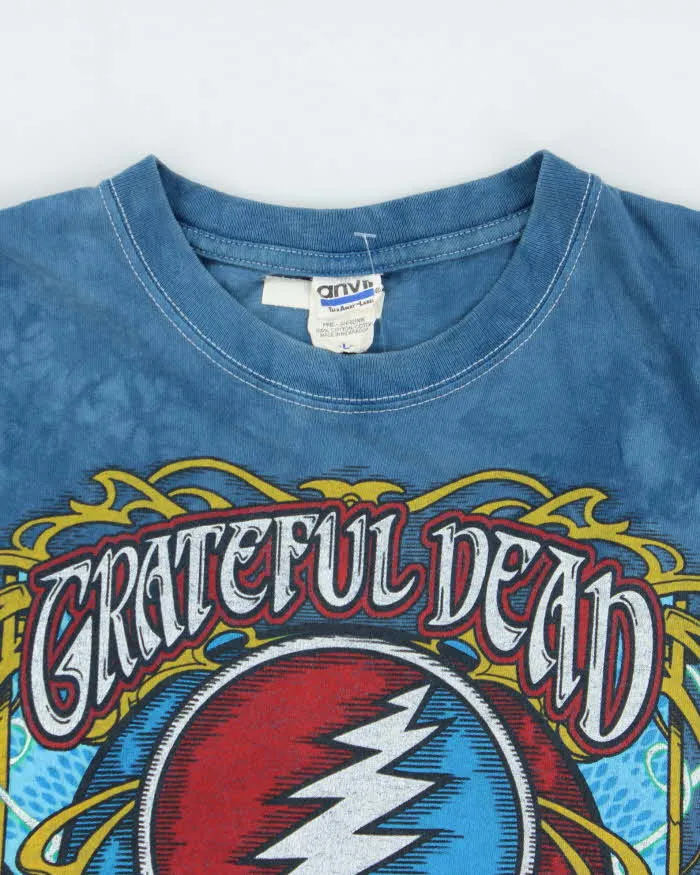 Vintage '08 Grateful Dead Tie-Dye Anvil Heavyweight Crewneck T-Shirt - L sold by Rokit product image thumbnail 5