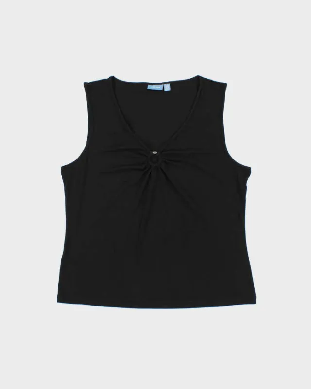 Vintage Y2k 2000s Tres You O Ring Sleeveless Top - L made by Rokit