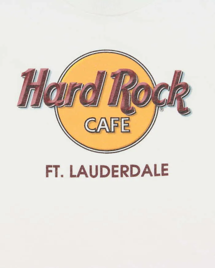 Vintage 1990s Hard Rock Cafe Ft. Lauderdale Heavyweight Crewneck T-Shirt - S sold by Rokit product image thumbnail 4