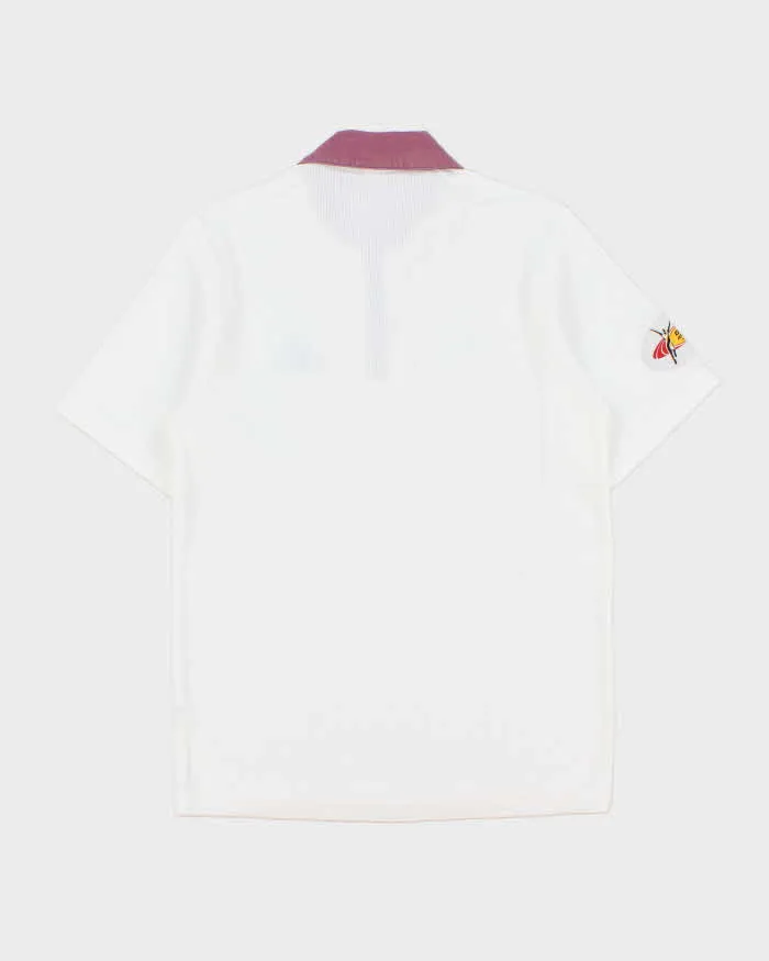 Vintage 2001 Adidas IAAF Athletics World Championships Embroidered Short Sleeve Waffle Polo Shirt - M sold by Rokit product image thumbnail 2