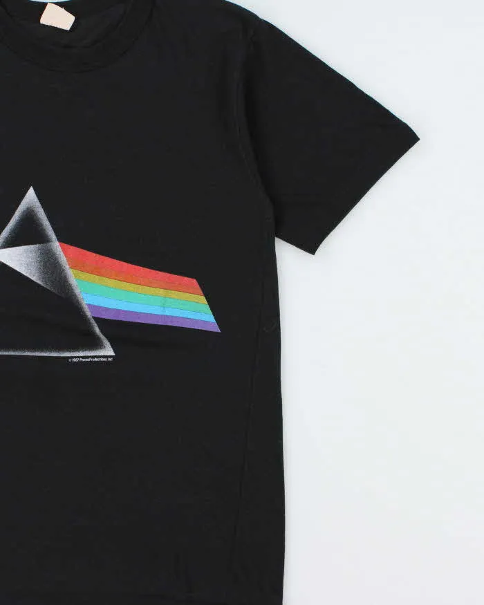 Vintage 1987 Pink Floyd Dark Side Of The Moon North America Tour Single Stitch Made In Canada Crewneck T-Shirt - L sold by Rokit product image thumbnail 3