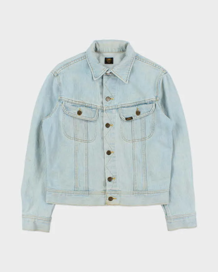 Vintage 1990s Lee Light Wash Made In Canada Denim Trucker Jacket - L sold by Rokit