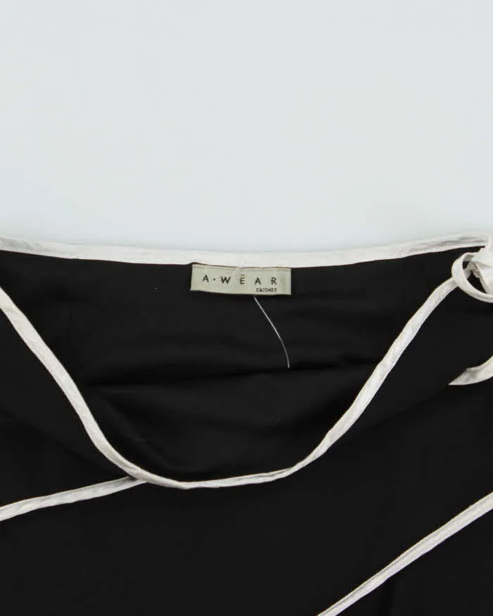 Vintage 1990s A.Wear Wrap Style Ribbon trim Skirt - S sold by Rokit product image thumbnail 3