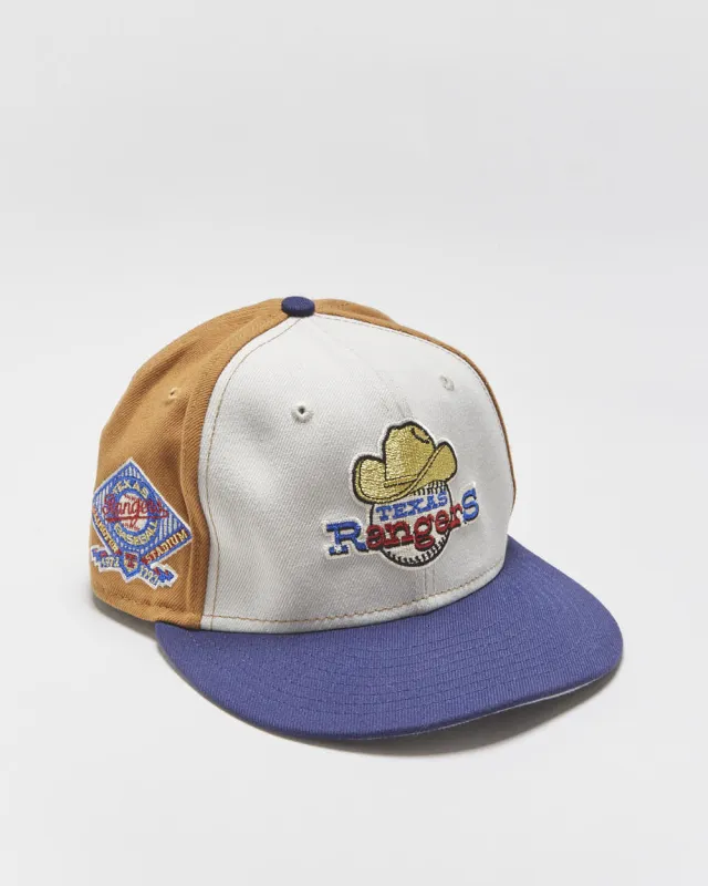 Vintage New Era x Coopers Town Collection Texas Rangers '72-'93 MLB Fitted Baseball Cap - 7 3/8 made by Rokit
