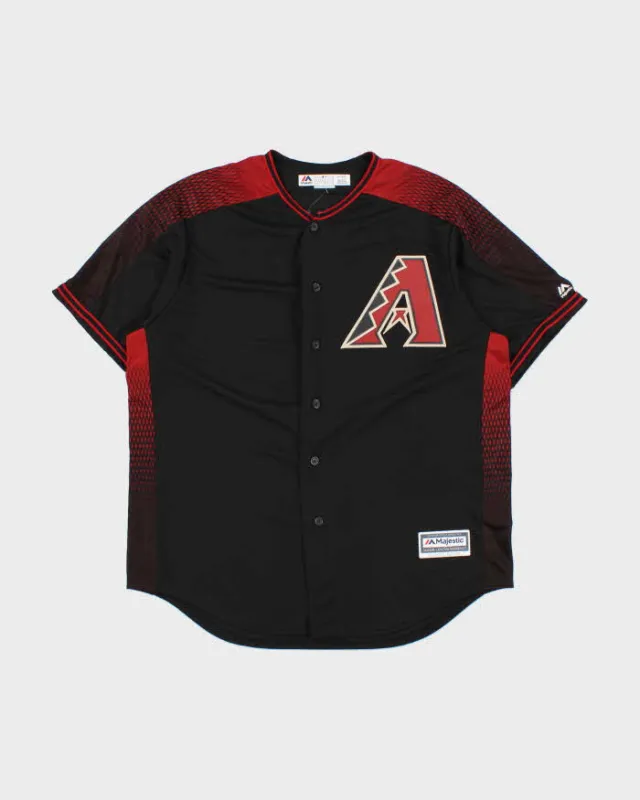 2016-17 Majestic Arizona Diamondbacks Zack Greinke #21 MLB Coolbase Stitched Away Jersey - XL made by Rokit
