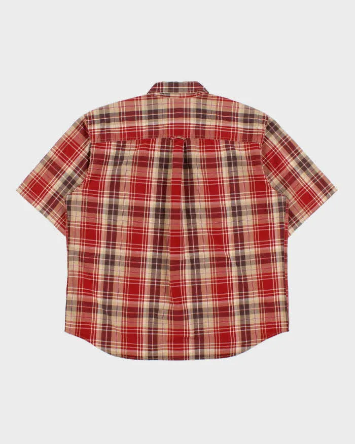 Vintage Eddie Bauer Checked Short Sleeve Shirt - XL sold by Rokit product image thumbnail 2