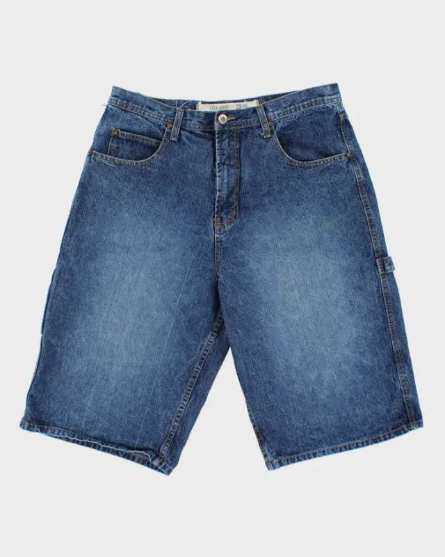 Vintage Y2K 00s Exco Jeans Baggy Fit Wide Leg Denim Carpenter Shorts - W34 made by Rokit