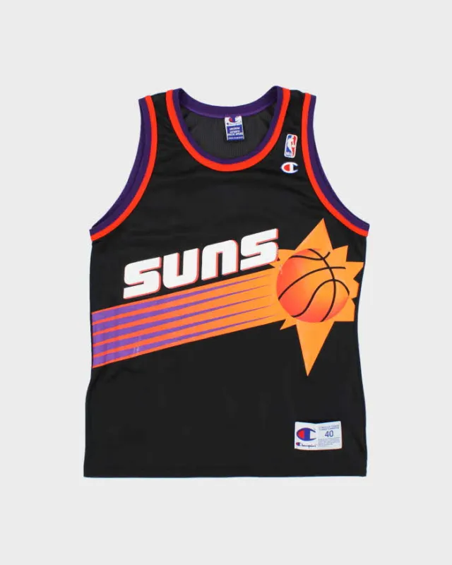 Vintage 1999-00 Champion Phoenix Suns NBA Away Jersey - M made by Rokit