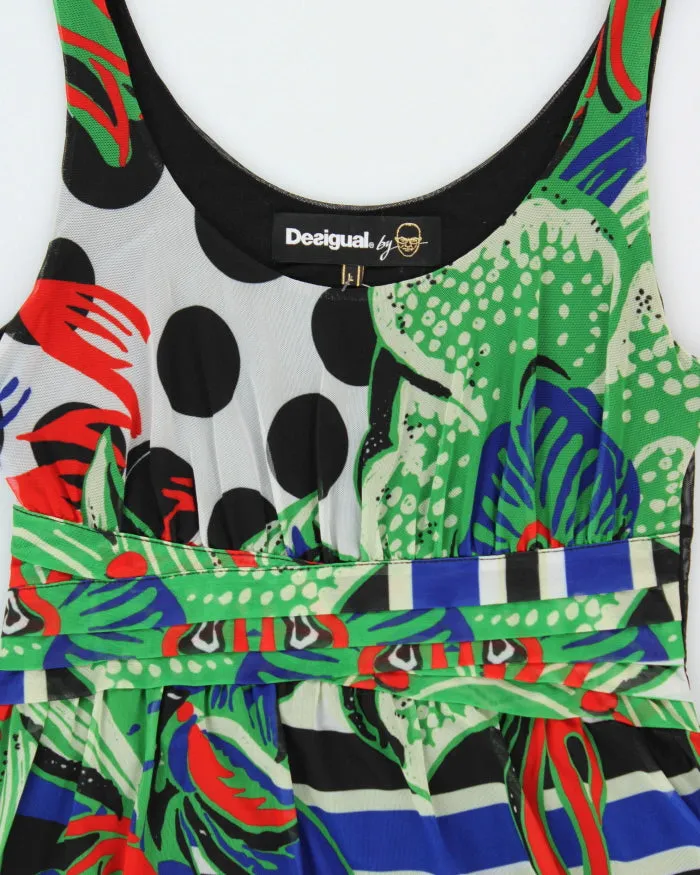 Vintage 2000s Desigual By Christian Lacroix Abstract Mesh Dress - L sold by Rokit product image thumbnail 5
