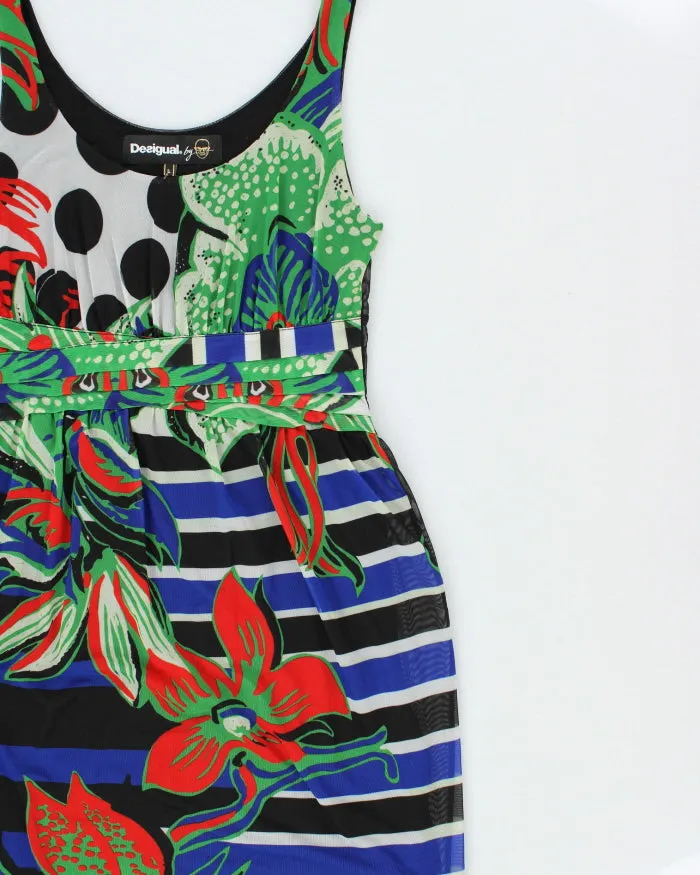 Vintage 2000s Desigual By Christian Lacroix Abstract Mesh Dress - L sold by Rokit product image thumbnail 3