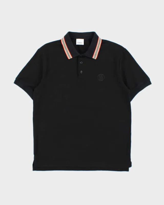 SS25 Burberry Icon Stripe Short Sleeve Polo Shirt - M made by Burberry
