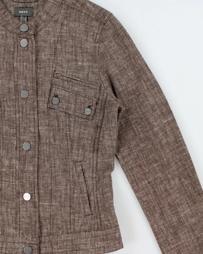 Vintage 2000s Mexx Speckled Linen Jacket - M sold by Rokit product image thumbnail 3