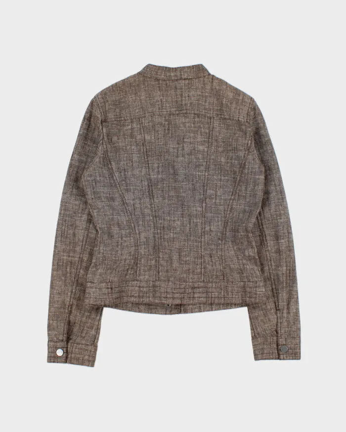 Vintage 2000s Mexx Speckled Linen Jacket - M sold by Rokit product image thumbnail 2