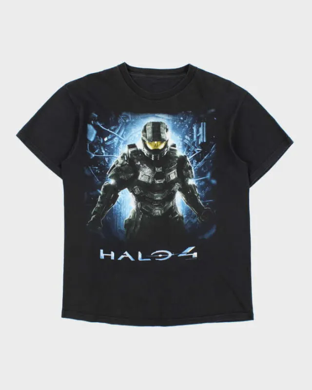 Vintage 2012 Microsoft Halo 4 Release Promo Heavyweight Crewneck T-Shirt - M made by Rokit