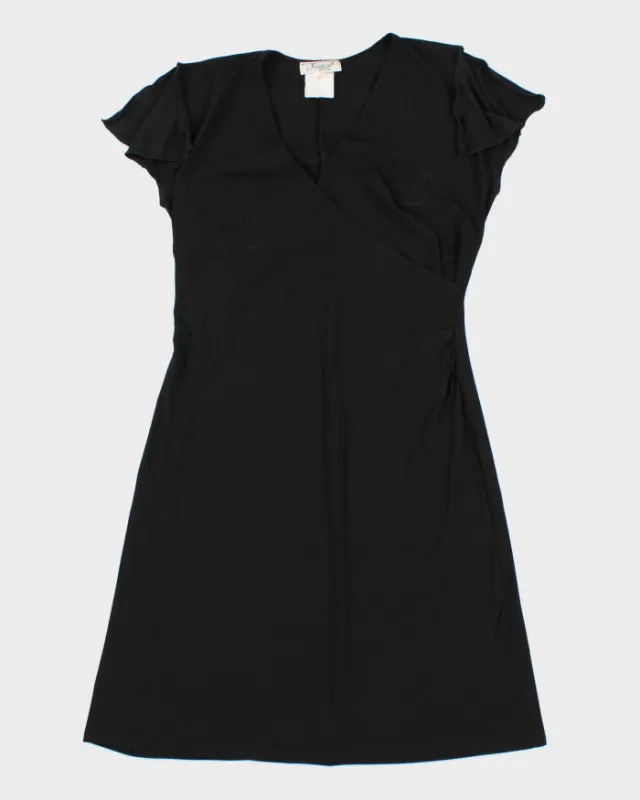 Vintage 1990s Jessica Wrap Style Midi Dress - L made by Rokit