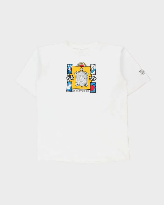 Vintage 1990s SZIMAN Galapagos Ecuador Heavyweight Single Stitch Crewneck T-Shirt - L made by Rokit