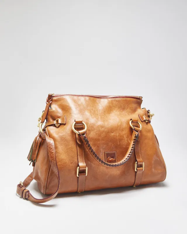 Vintage Dooney & Bourke Florentine Leather Satchel made by Rokit