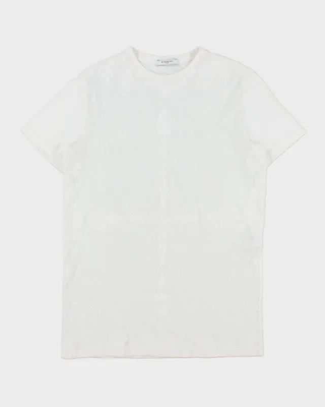 Givenchy Paris Oversized Textured Centre Star Crewneck T-Shirt - XS made by Givenchy