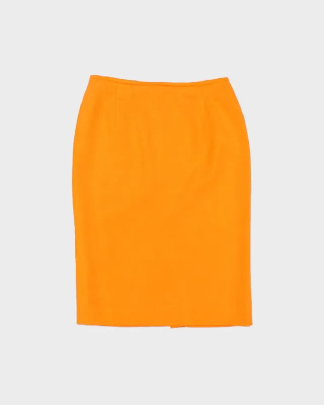 Vintage 1990s Jones New York Linen Pencil Skirt - S made by Rokit
