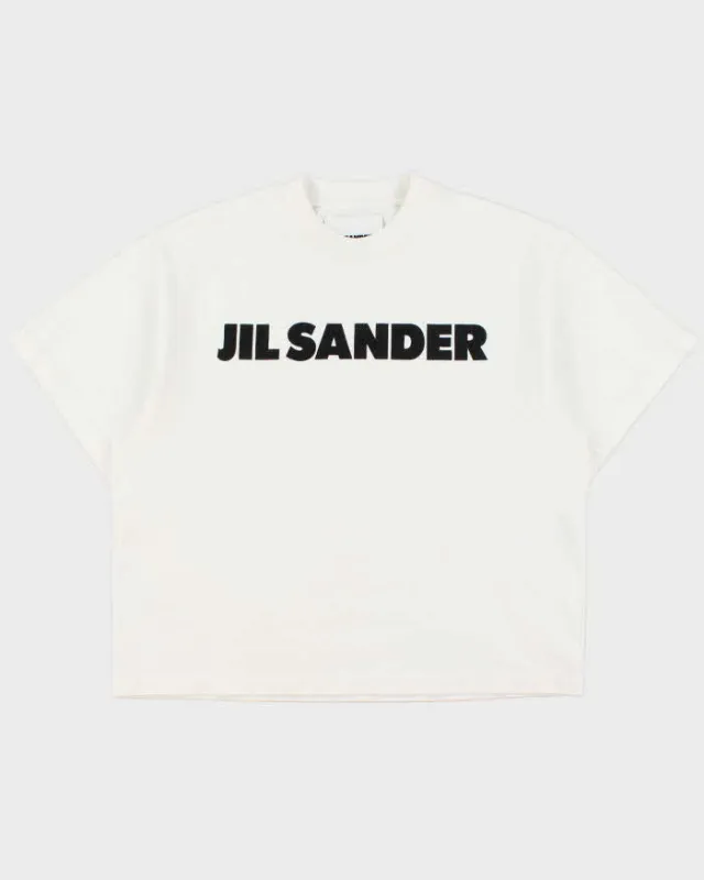 SS2020 Jil Sander Heavyweight Boxy 'Logo' Crewneck T-Shirt - M made by Jil Sander
