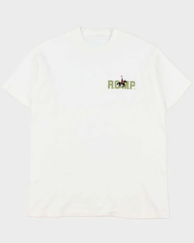 Vintage 1990s Royal Canadian Mountain Police R.C.M.P Heavyweight Embroidered Single Stitch Crewneck T-Shirt - XL made by Rokit