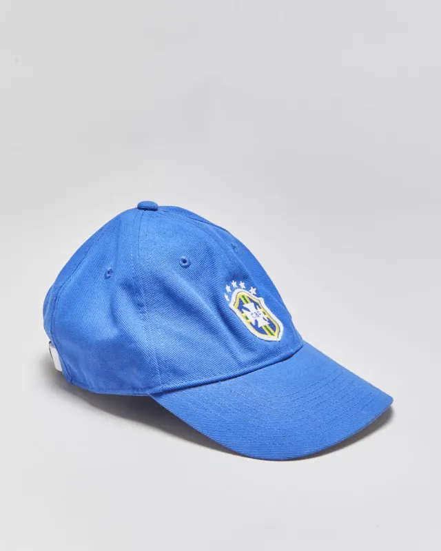 Vintage Nike Brasil CBF S1ZE Legacy91 Canvas Football Baseball Cap - OS made by Nike