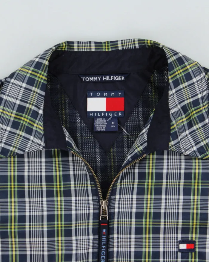 Vintage 1990s Tommy Hilfiger Tartan Plaid Shell Harrington Jacket - M sold by Rokit product image thumbnail 5
