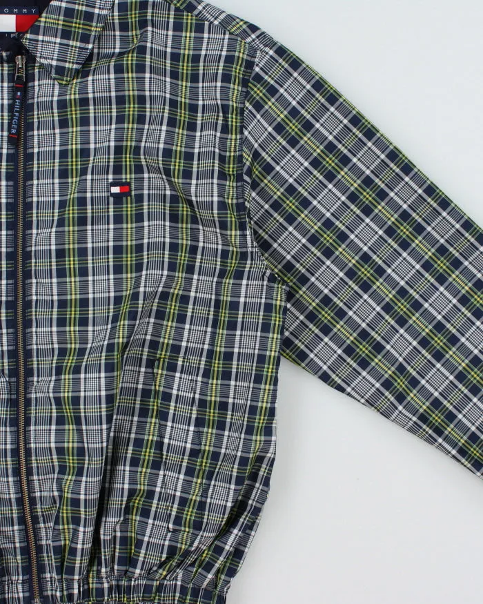 Vintage 1990s Tommy Hilfiger Tartan Plaid Shell Harrington Jacket - M sold by Rokit product image thumbnail 3