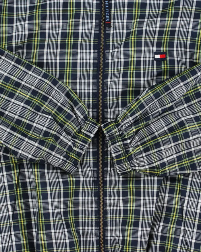 Vintage 1990s Tommy Hilfiger Tartan Plaid Shell Harrington Jacket - M sold by Rokit product image thumbnail 4