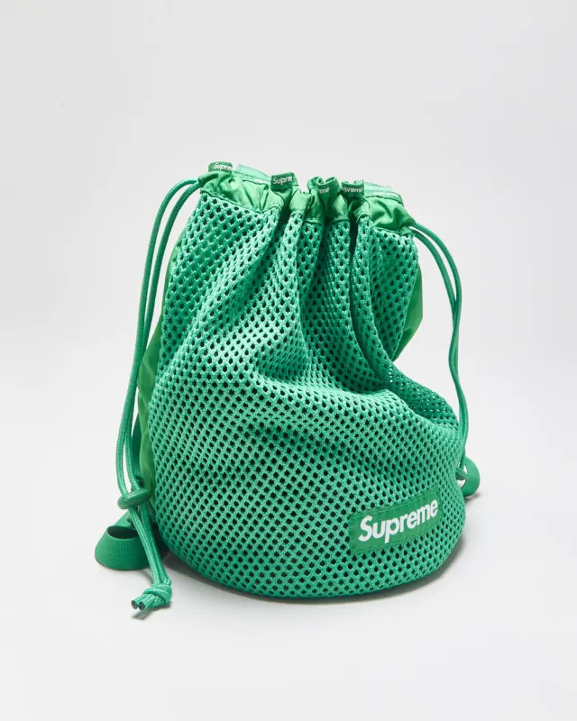 Supreme SS23 Mesh Bucket Backpack made by Tory Burch