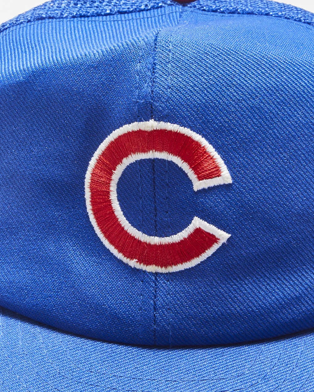 Vintage 1980s ANNCO Chicago Cubs MLB Flat Brim Trucker Hat - M/L sold by Rokit product image thumbnail 3