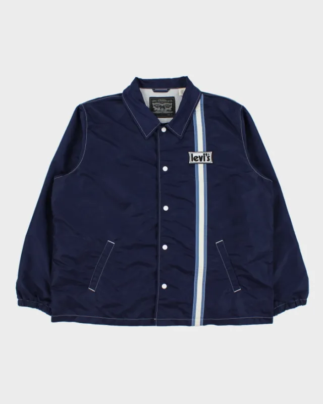 Levi's Contrast Stitch Snap Button Shell Merrit Surf Jacket - XL made by Levi's