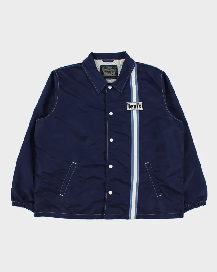 Levi's Contrast Stitch Snap Button Shell Merrit Surf Jacket - XL sold by Rokit