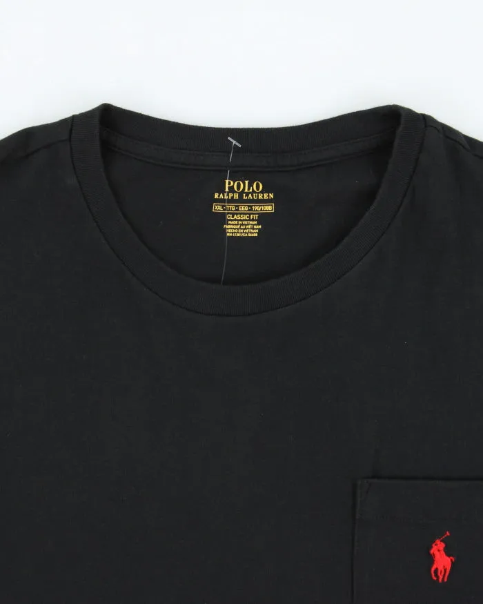 Vintage Polo Ralph Lauren Classic Fit Crewneck Pocket T-Shirt - XXL sold by Rokit product image thumbnail 5