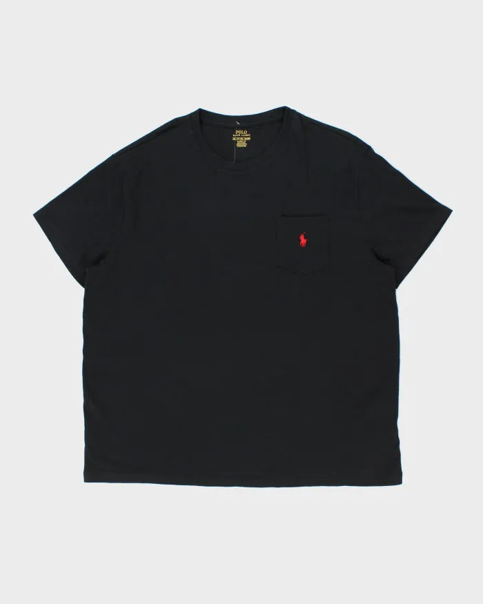 Vintage Polo Ralph Lauren Classic Fit Crewneck Pocket T-Shirt - XXL sold by Rokit