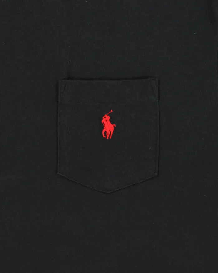 Vintage Polo Ralph Lauren Classic Fit Crewneck Pocket T-Shirt - XXL sold by Rokit product image thumbnail 4