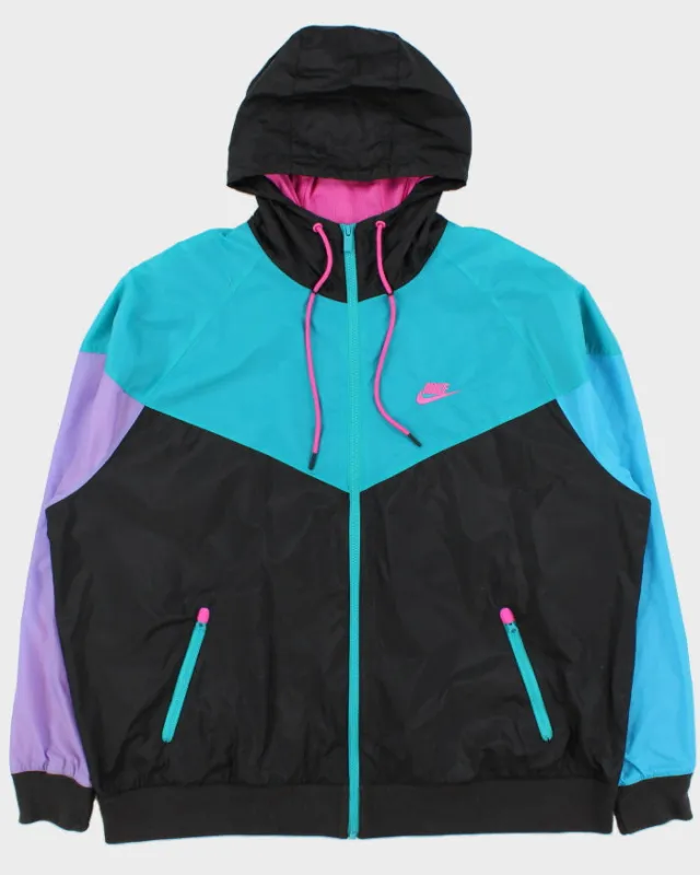 Vintage Nike NSW Colourblock Shell Windrunner Jacket - XL made by Nike