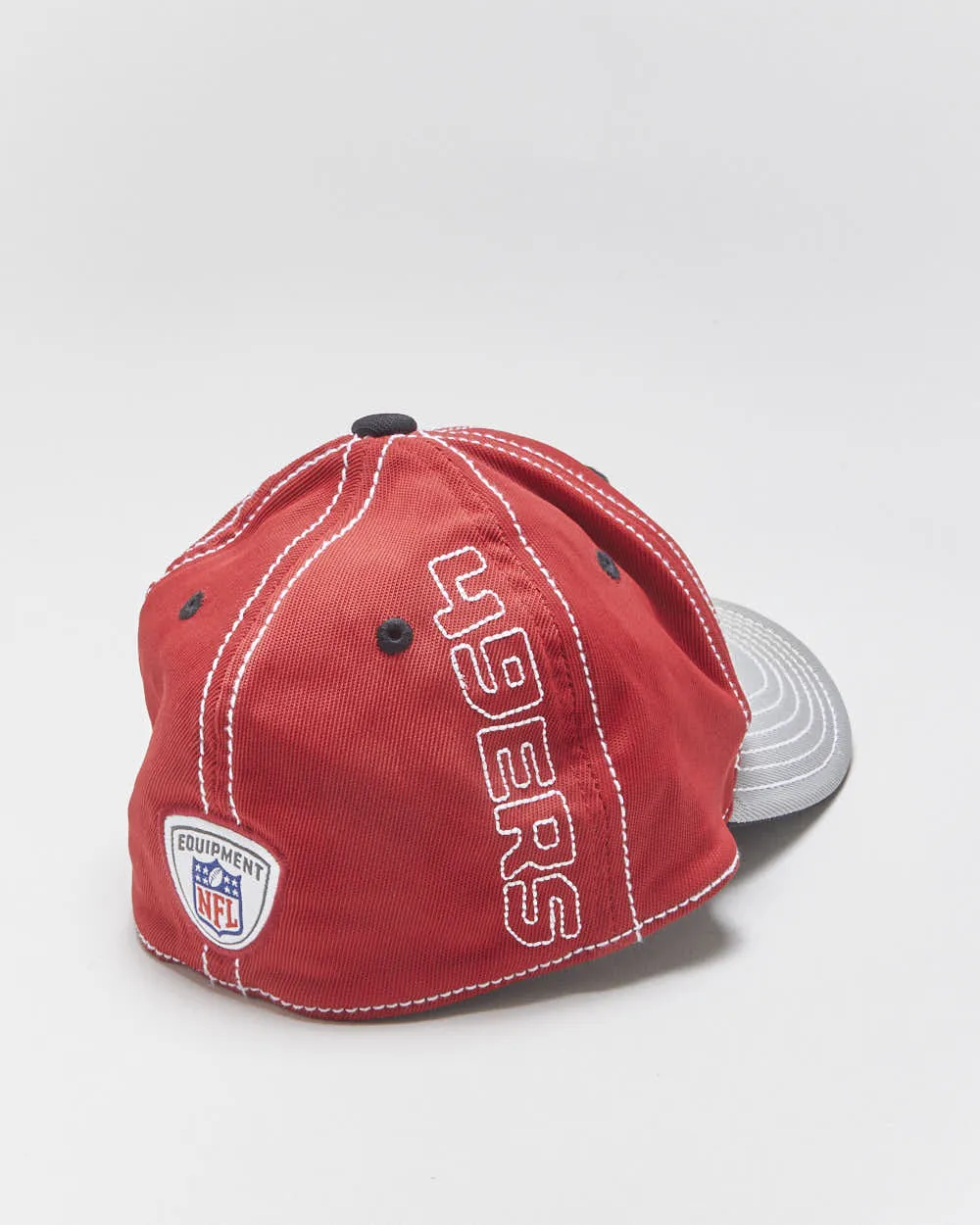 Vintage Y2K 00s Reebok San Francisco 49ers Contrast Stitch Canvas NFL Equipment Flex Baseball Cap - S/M sold by Rokit product image thumbnail 2