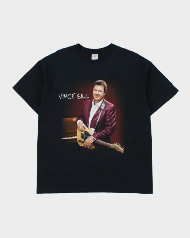 Vintage Y2K 00s Vince Gill Heavyweight Gildan Ultra Crewneck T-Shirt - XL made by Rokit