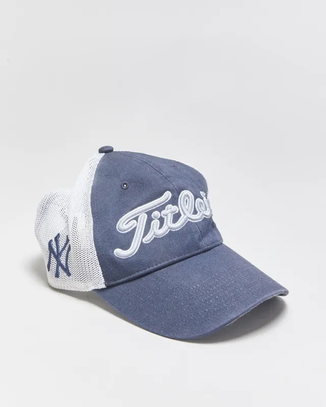 Vintage Titleist x NY Yankees Embroidered MLB Trucker Hat - OS made by MLB