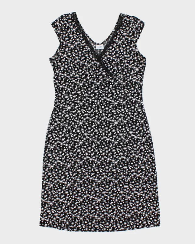 Vintage 2000s Suzy Spotty Cap Sleeve Dress - M made by Rokit