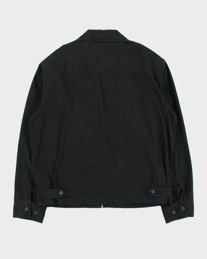 Vintage Y2K 00s Polo Ralph Lauren Black Canvas Twill Harrington Jacket - L sold by Rokit product image thumbnail 2