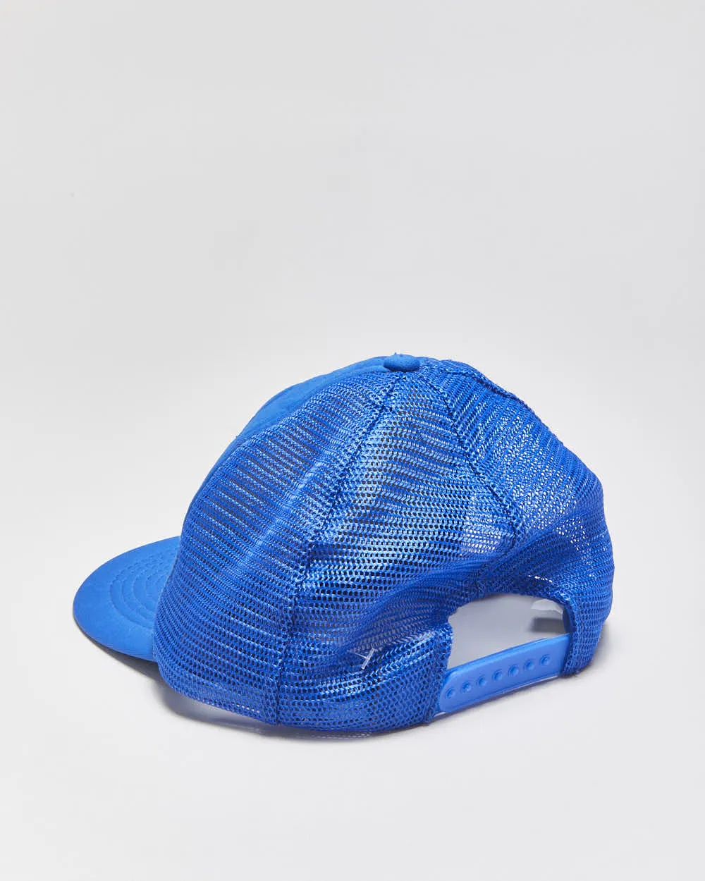Vintage 1980s Gone Fishing Rope Peak Flat Brim Trucker Hat - OS sold by Rokit product image thumbnail 2
