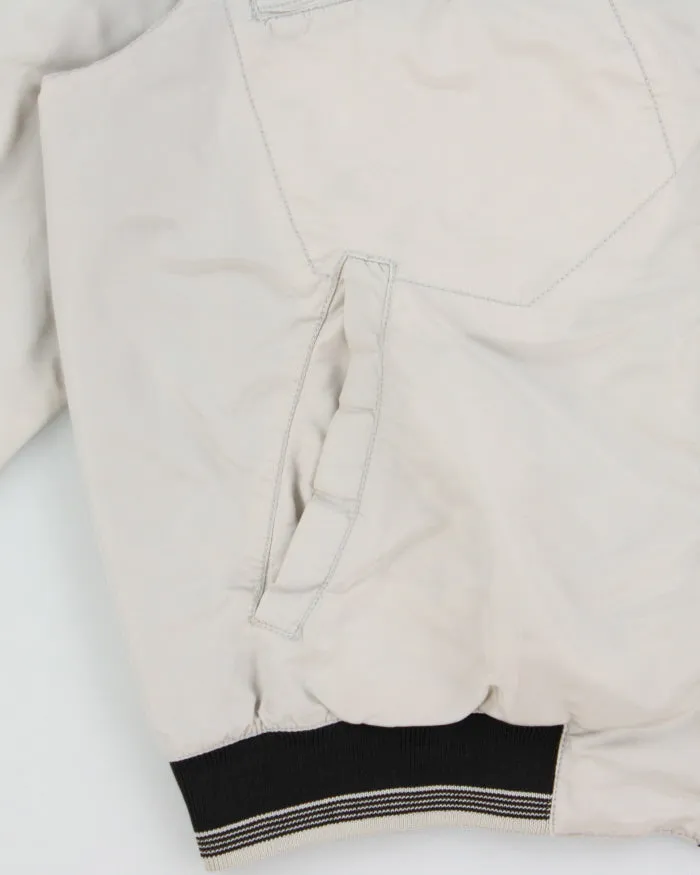 Vintage Y2K 00s Versace Sport Contrast Stitch Shell Cafe Racer Moto Jacket - L sold by Rokit product image thumbnail 5