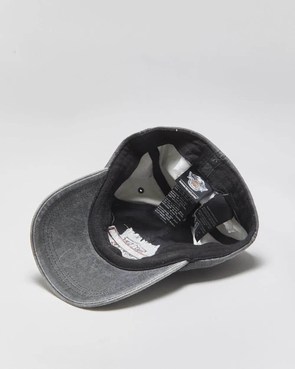 Vintage Harley Davidson Cancun Mexico Canvas Flex Fit Denim Baseball Cap - L/XL sold by Rokit product image thumbnail 5