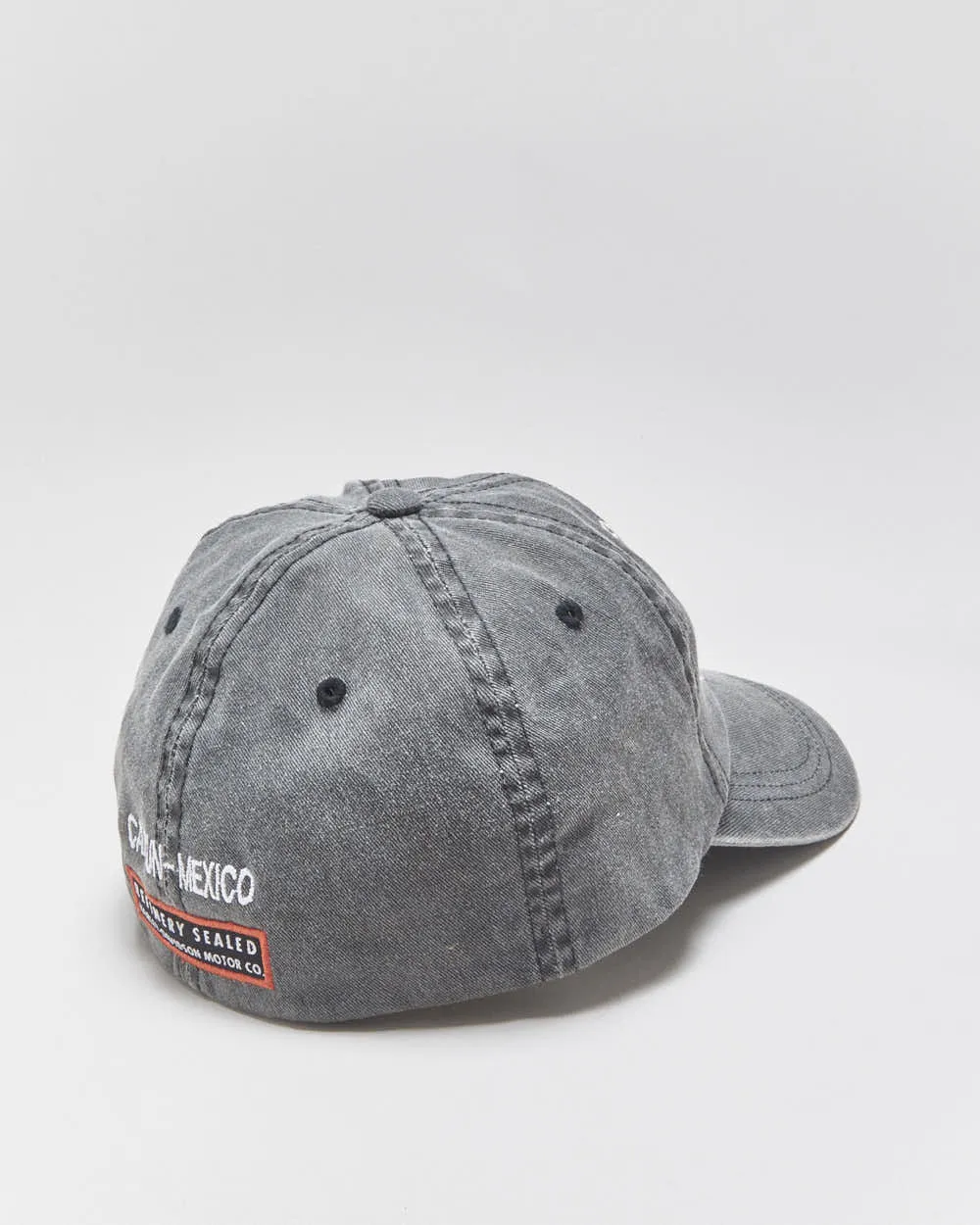 Vintage Harley Davidson Cancun Mexico Canvas Flex Fit Denim Baseball Cap - L/XL sold by Rokit product image thumbnail 2